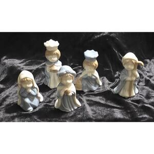 Nativity Set Biedermann Shri Lanka 5 Pieces Holidays Christmas